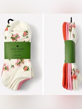 Kate Spade New York Floral Low-Cut Sock Trio 🌸  NWT